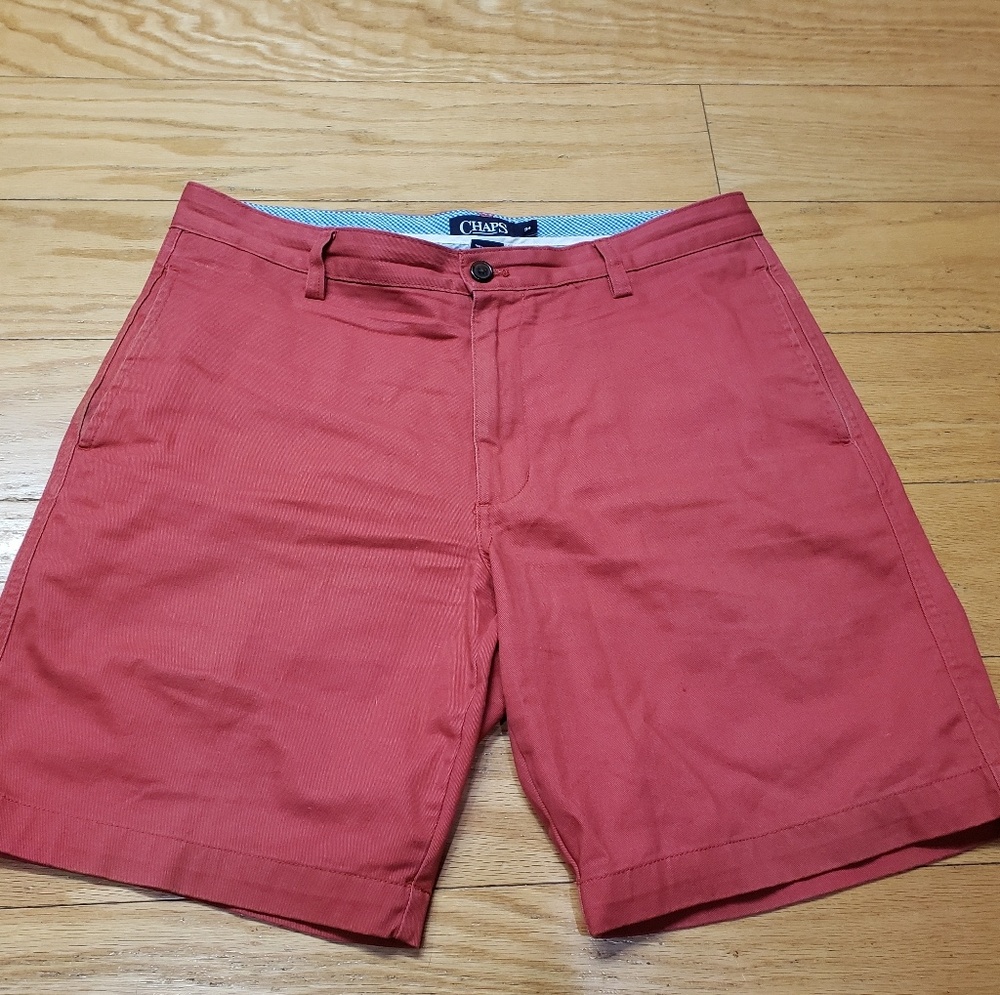 Chaps Men's Dark Salmon Shorts